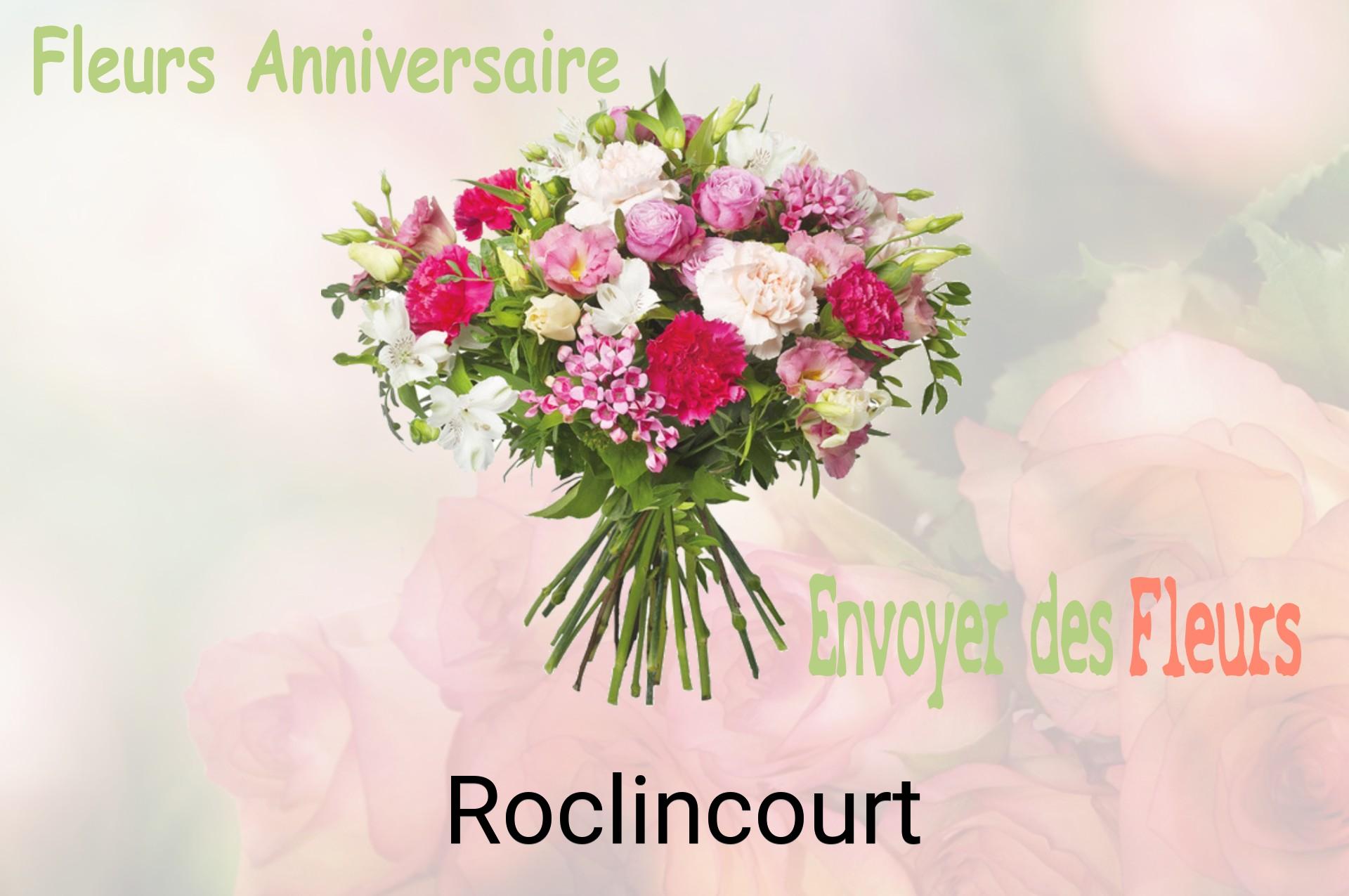 Bouquet de fleurs d’anniversaire livré à Roclincourt